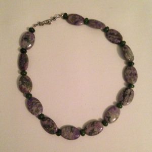 Necklace made with